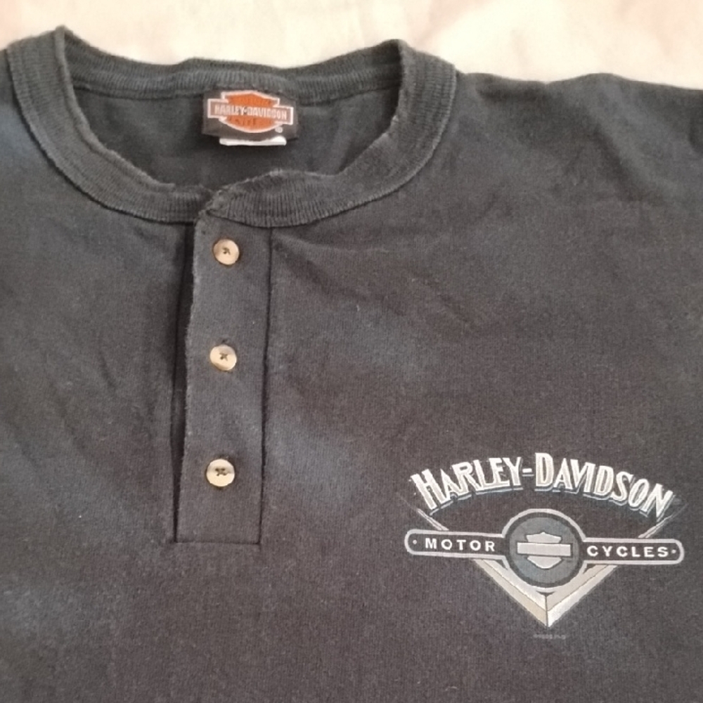 Harley-Davidson Black Short Sleeve Tee - Picture 2 of 7